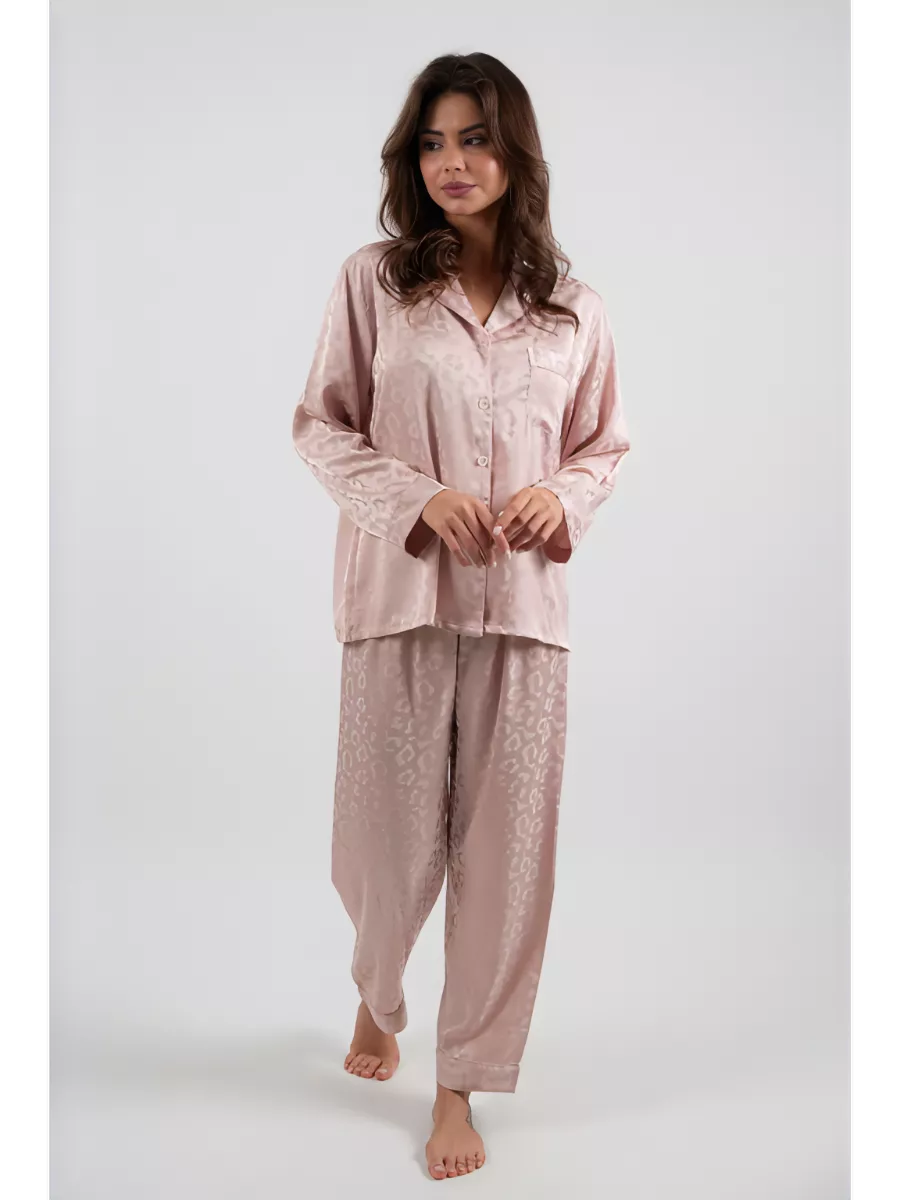 Zaria | Satin-Pyjama Set