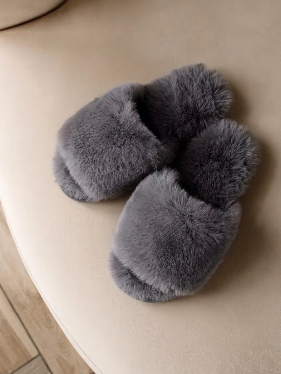Klara | Fluffy Hausschuhe