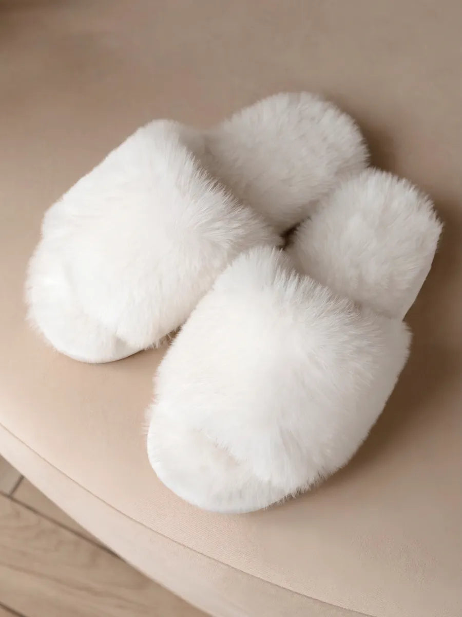 Greta | Fluffy Hausschuhe