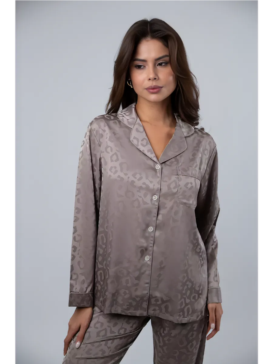 Samira | Satin-Pyjama Set