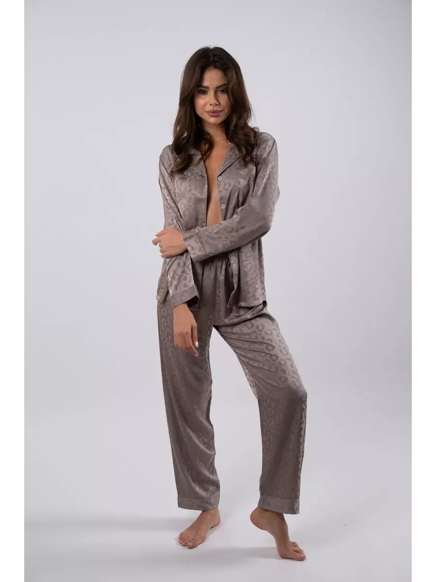Samira | Satin-Pyjama Set