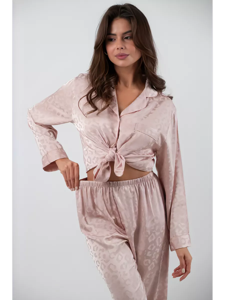 Zaria | Satin-Pyjama Set