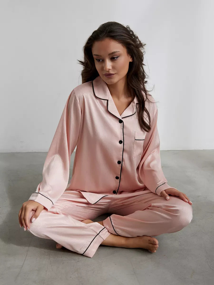 Esme | Satin-Pyjama Set