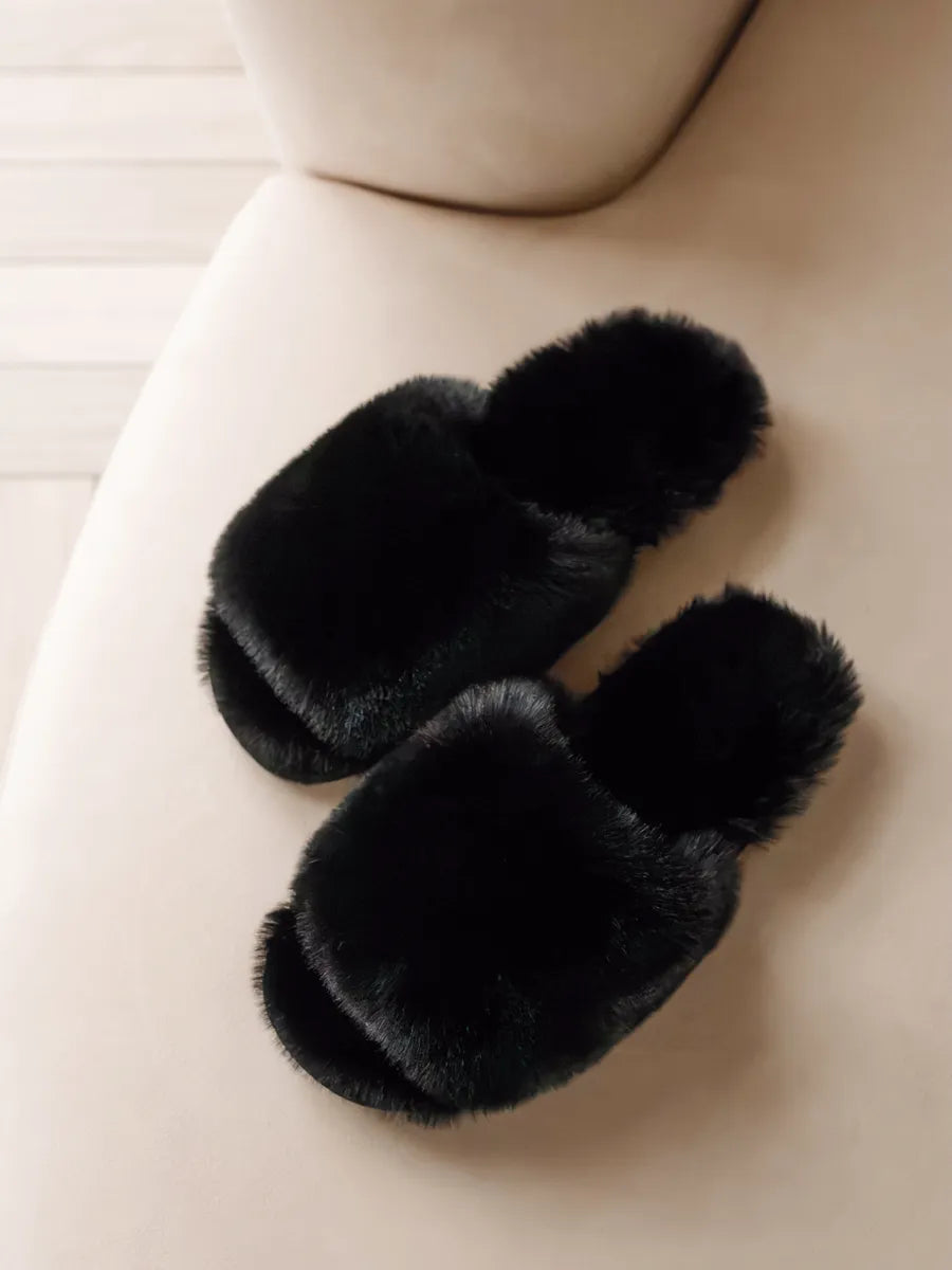 Ingrid | Fluffy Hausschuhe
