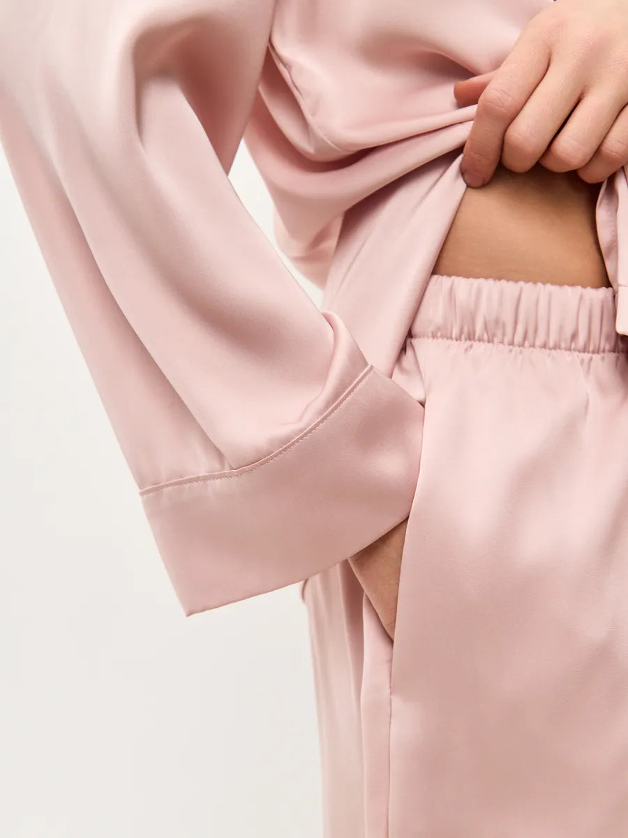 Nayla | Satin-Pyjama Set