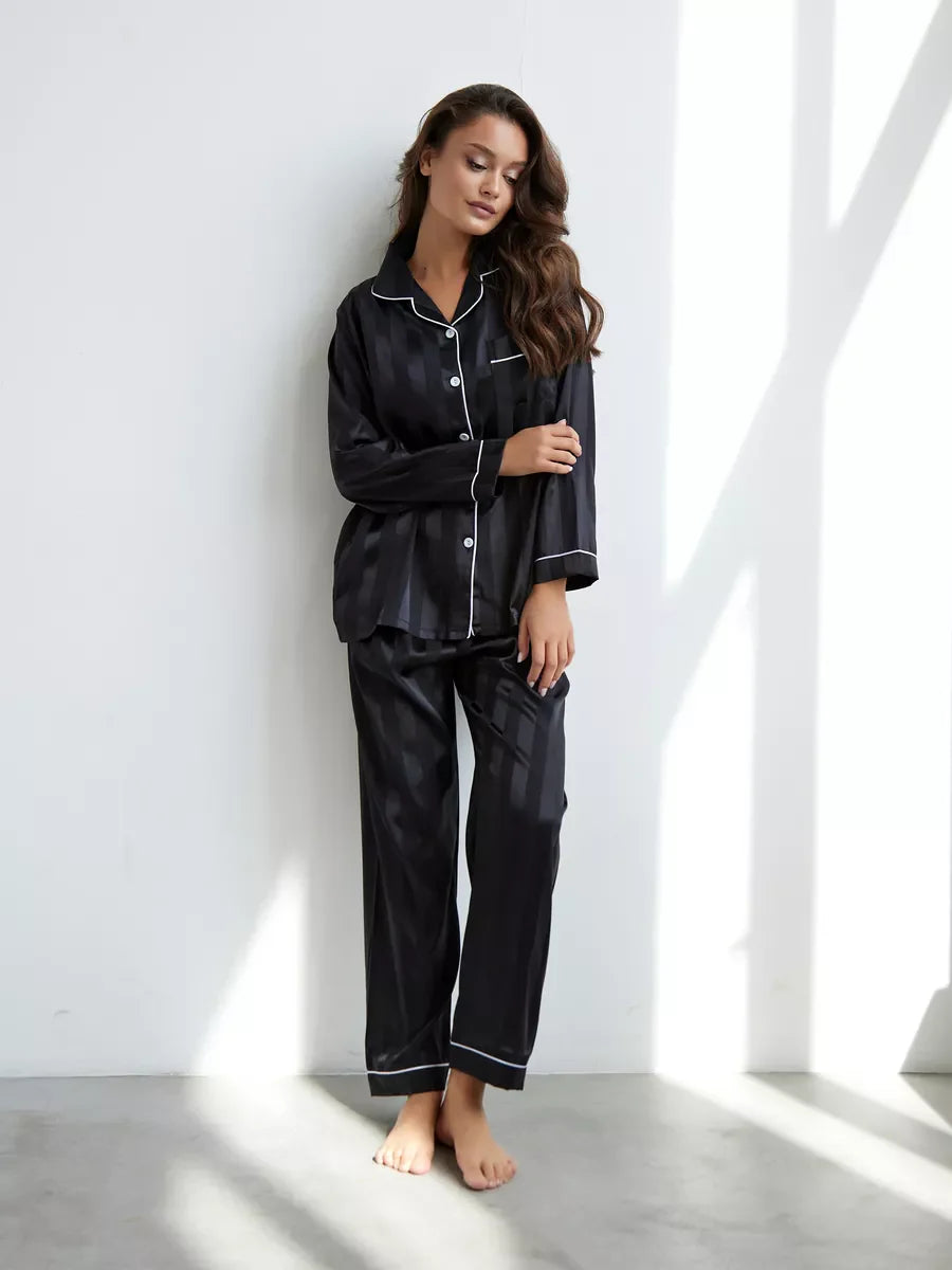 Dalila | Satin-Pyjama Set