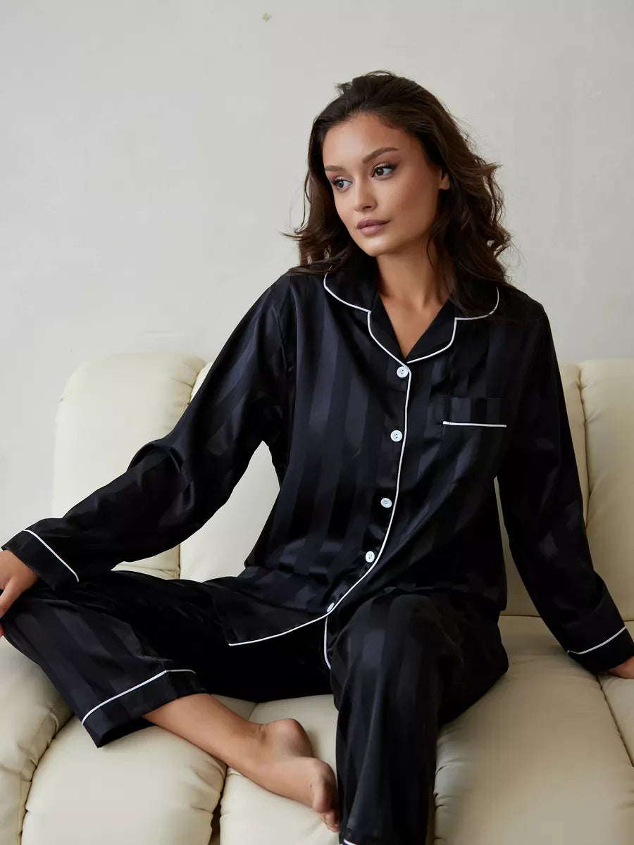Dalila | Satin-Pyjama Set