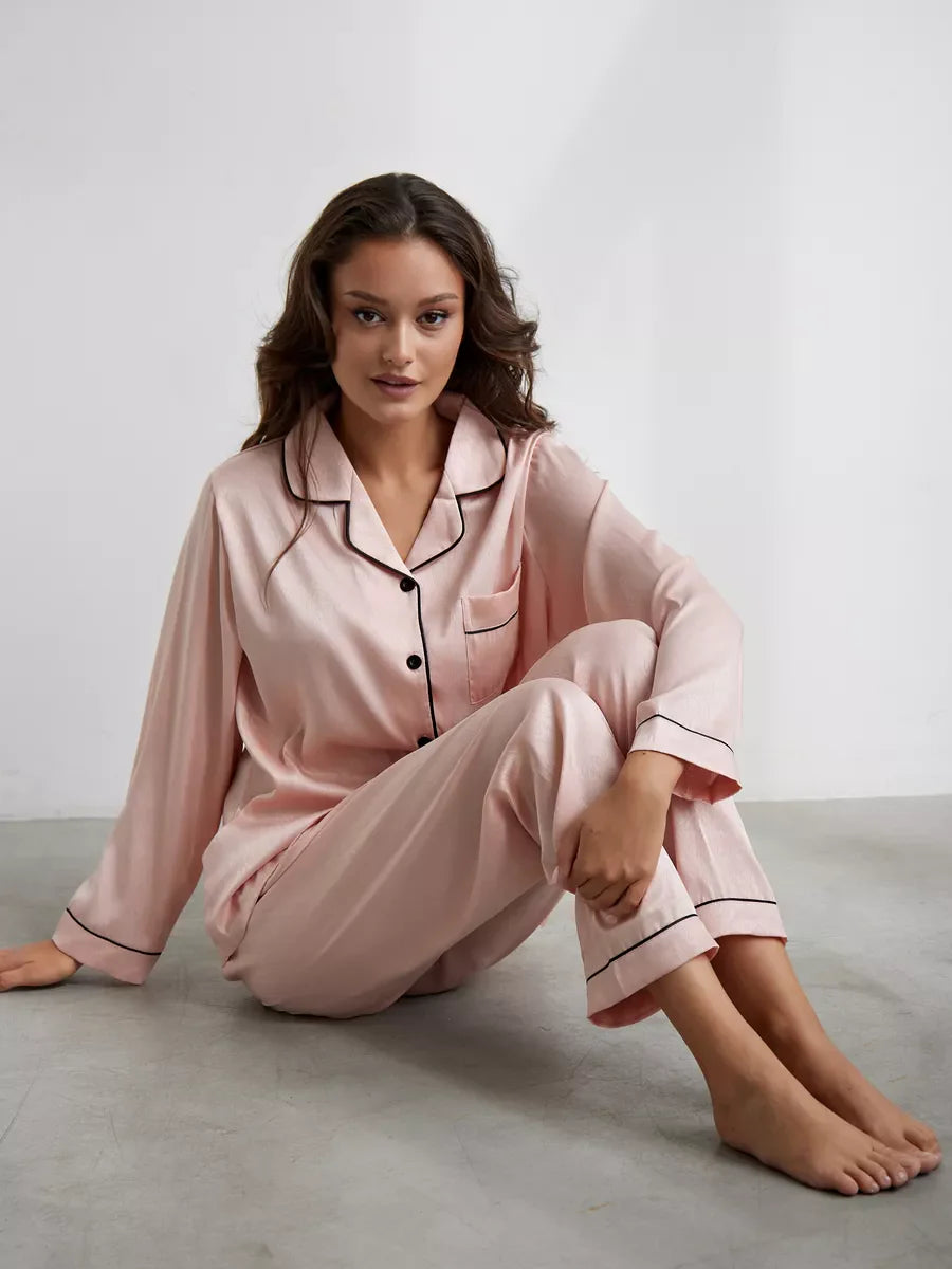 Esme | Satin-Pyjama Set